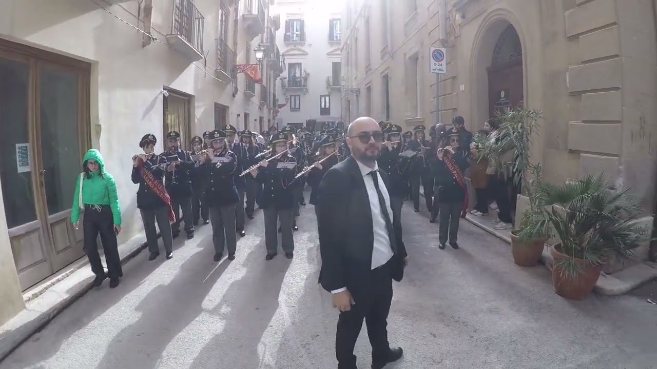 Povero Piccino Nuova Banda Musicale Maestro G.Asaro Paceco Misteri Trapani 2024