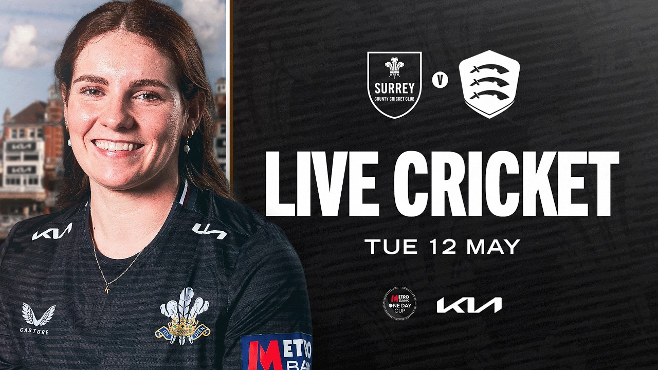 ⚪ LIVE - Surrey v Essex (Women's Metro Bank One Day Cup)