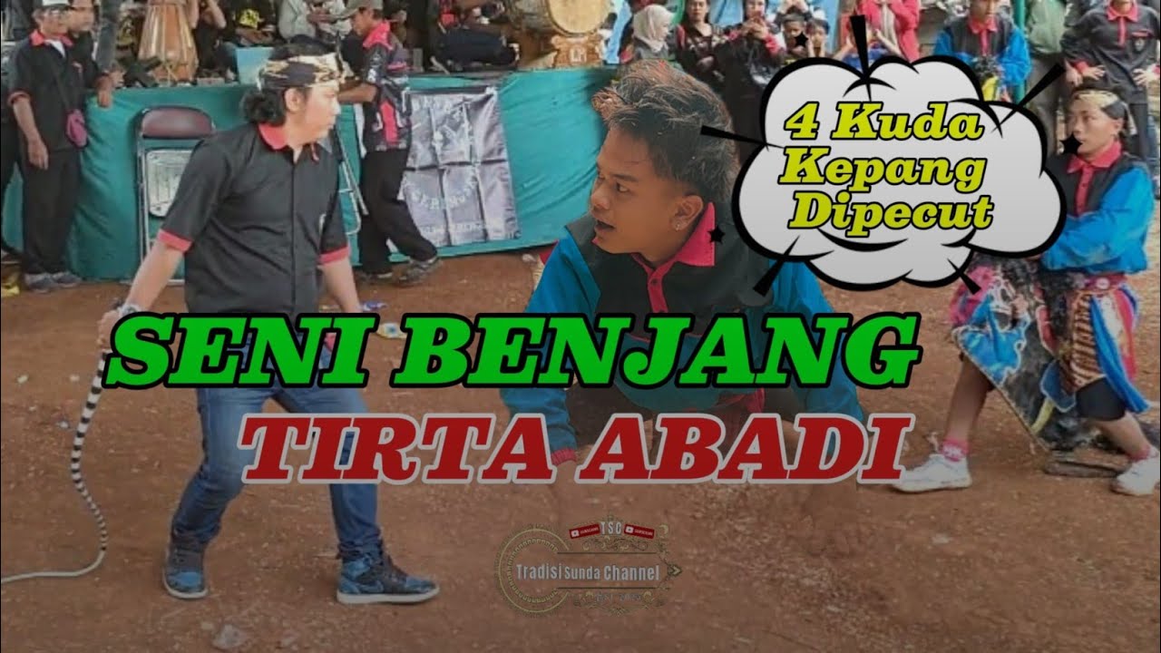 4 Kuda Kepang Dipecut Brutal‼️ Seni Benjang Tirta Abadi Terbaru 2026