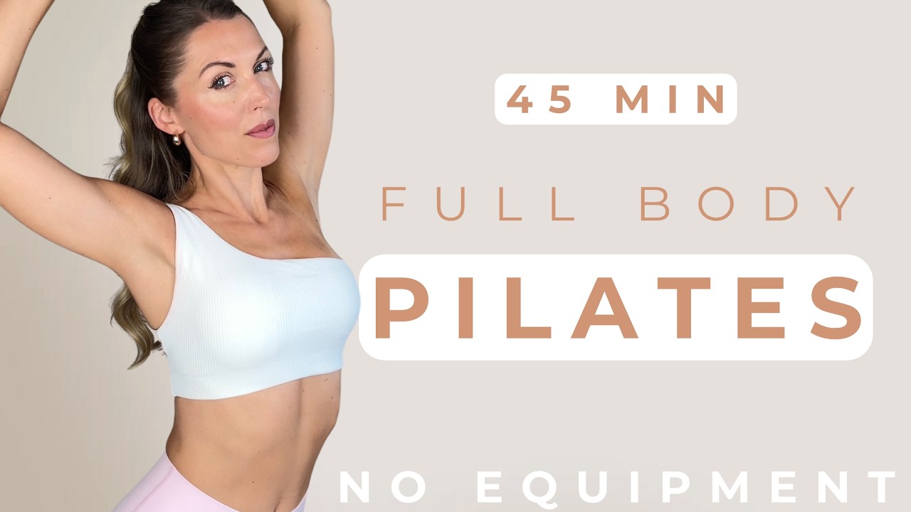 45-Min Full Body Pilates Burn | No Equipment, Fat Loss & Strength