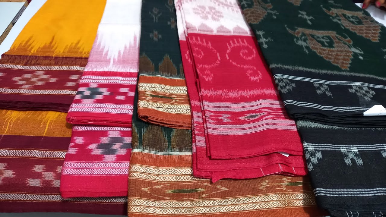 Pure Sambalpuri Ikat Cotton Sarees Collections | Handloom Elegance from Odisha | Silk Route