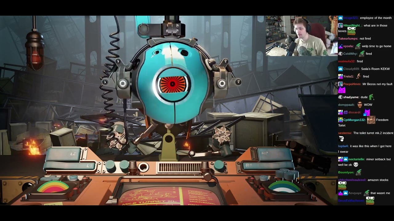 Aperture Desk Job w/ Chat - (sodapoppin) - March 12, 2022