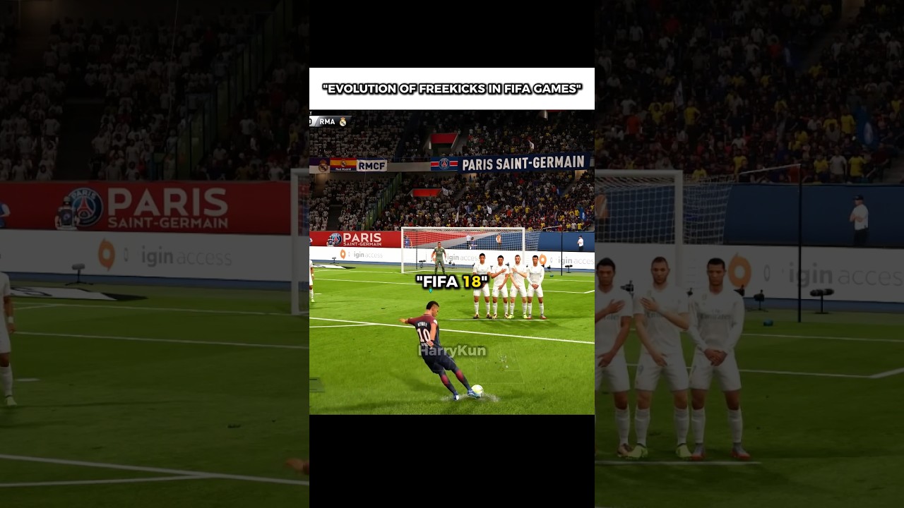 Evolution Of Free-Kicks (FIFA 97 - FC 25)
