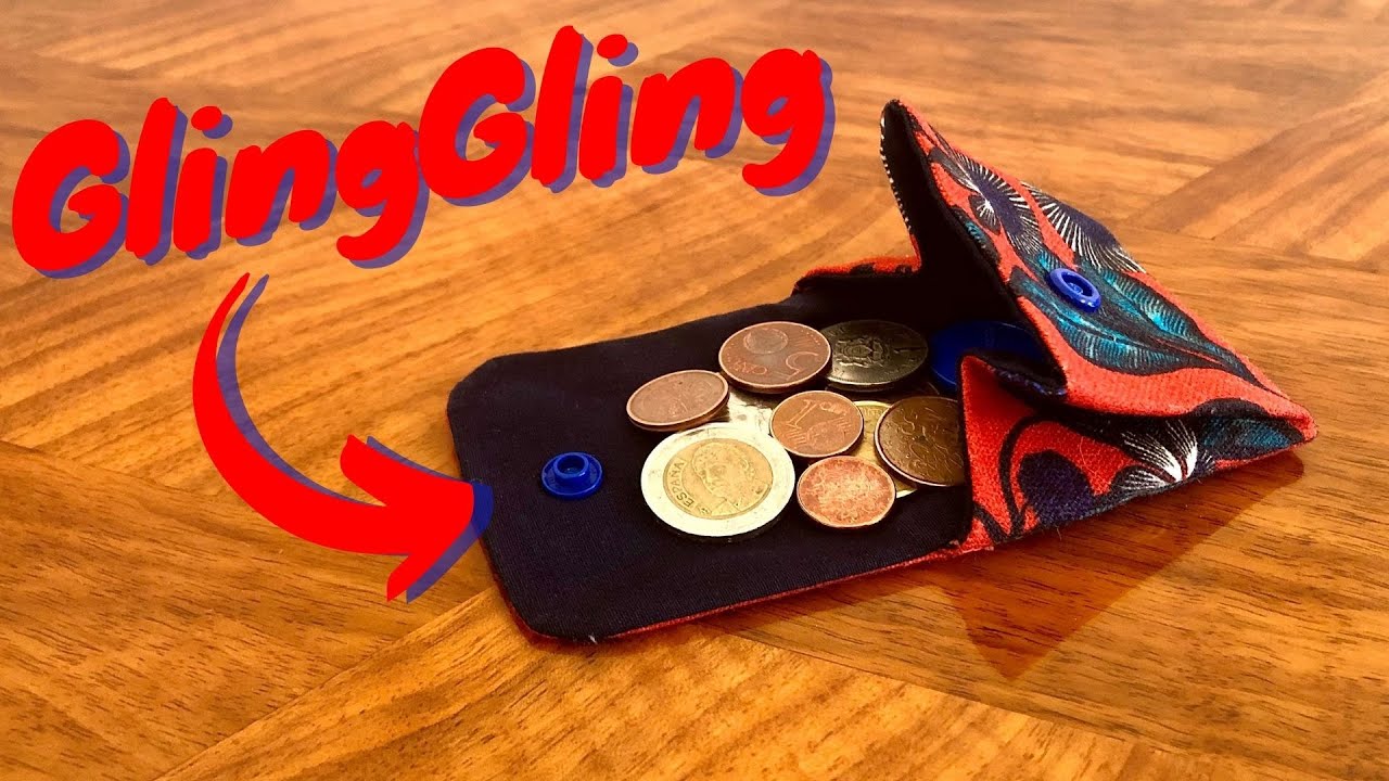 Porte-piécettes Gling Gling - Tuto Couture
