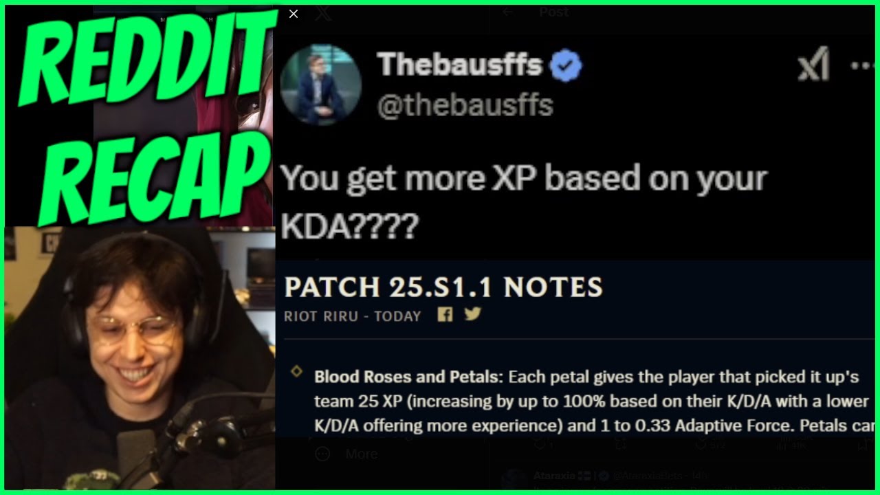 Caedrel Reacts To BAUS BUFF In Patch Notes, Coaching Comments & Baus VS SpearShot Pantheon 1v1s