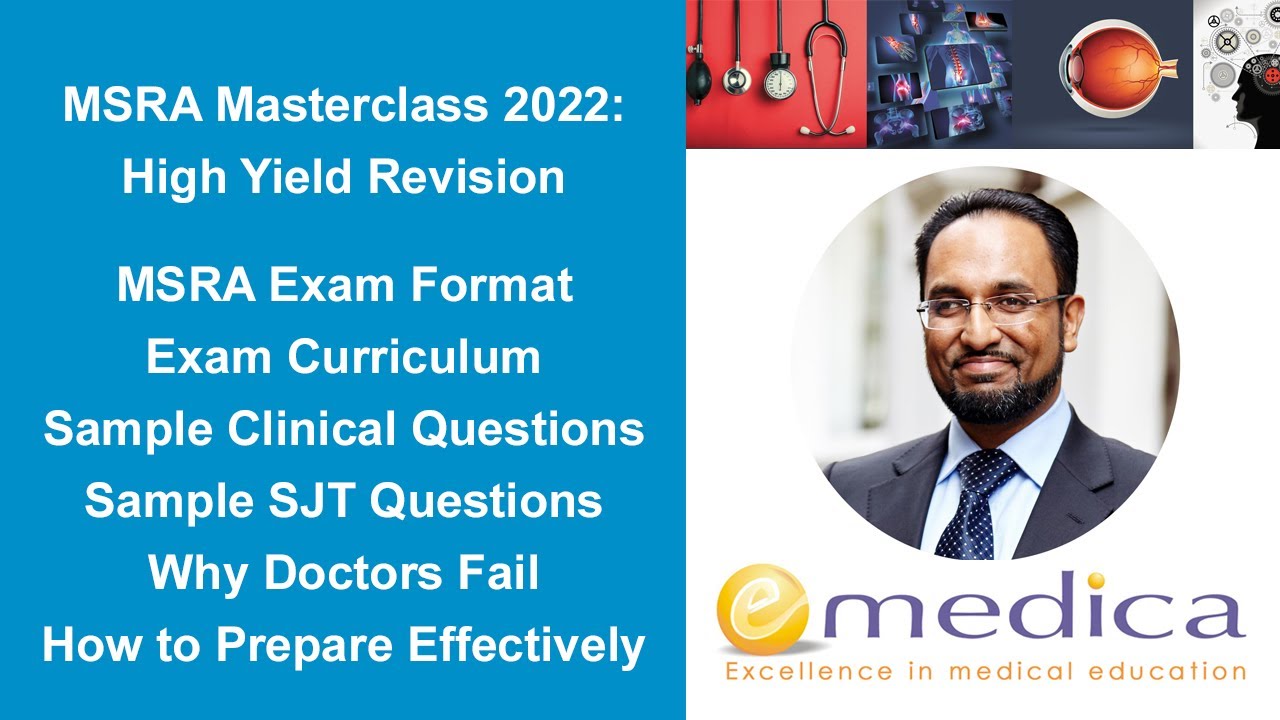 MSRA 2022: High Yield MSRA Revision - Clinical and SJT questions + How to Prepare for the MSRA 87min