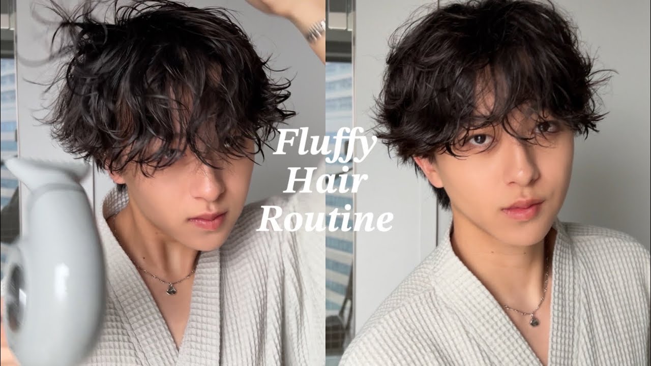 How to Get My Fluffy Hair - Perm Hair Routine