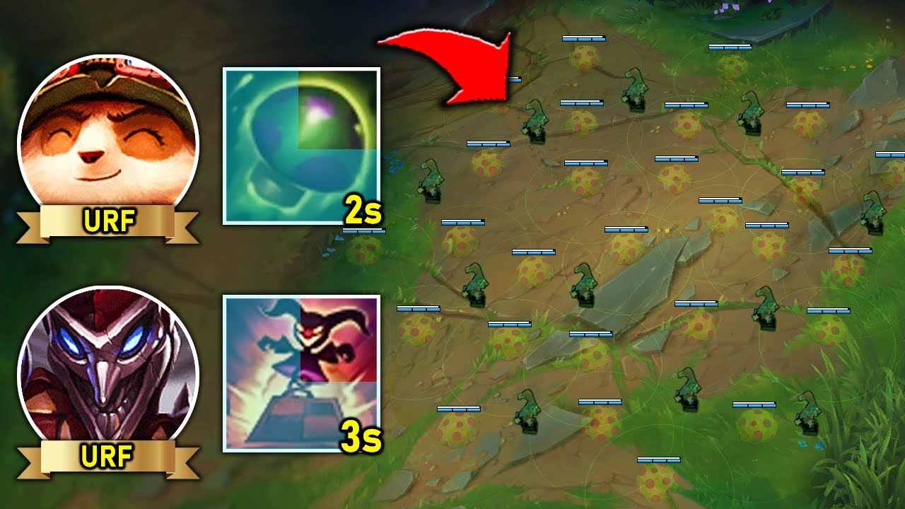 WE PLAYED THE FAMOUS TRAP COMP IN URF! (PLACE 30 TRAPS PER MINUTE)