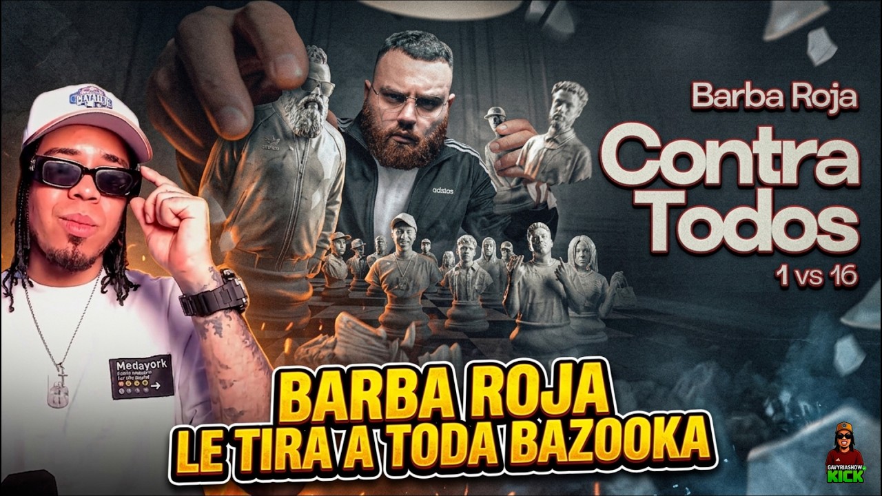 BARBA ROJA LE TIRA A TODOS LOS DE BAZOOKA🔥&iquest;LE SOBRARON MUCHAS BARRAS?🤔