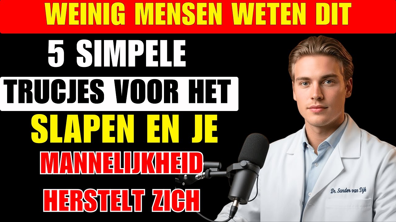 WEINIG MENSEN WETEN DIT! Advies van een uroloog met meer dan 35 jaar ervaring over intimiteit
