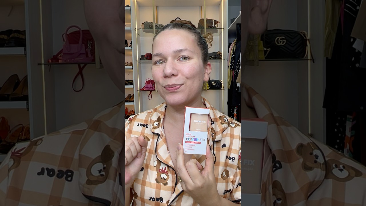 Testando base Cover Fix de #Dailus #maquiagem #resenha