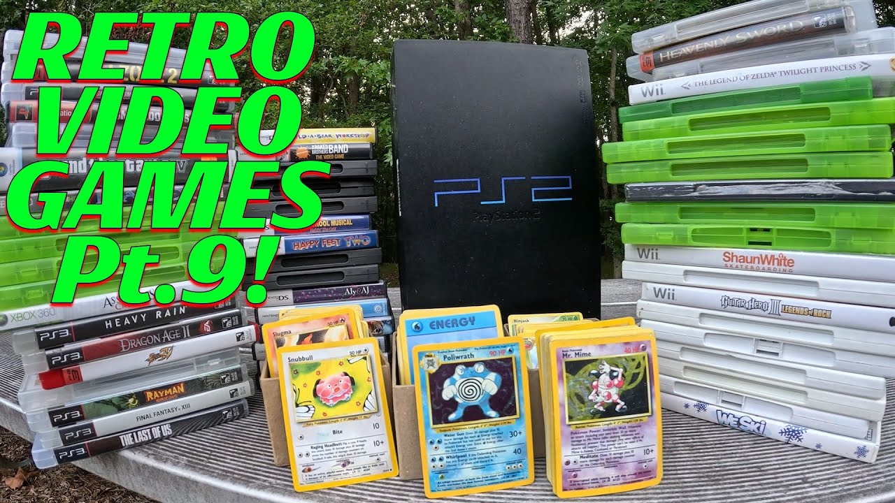 Still Buying Retro Video Games at Great Prices Pt. 9! PlayStation, Xbox, Nintendo Ds & Pokémon Cards