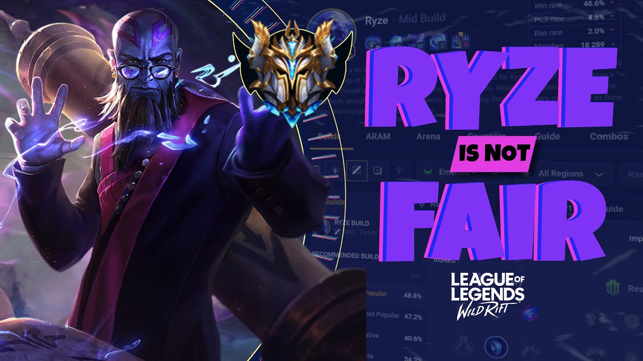 Ryze is a scaling DEMON
