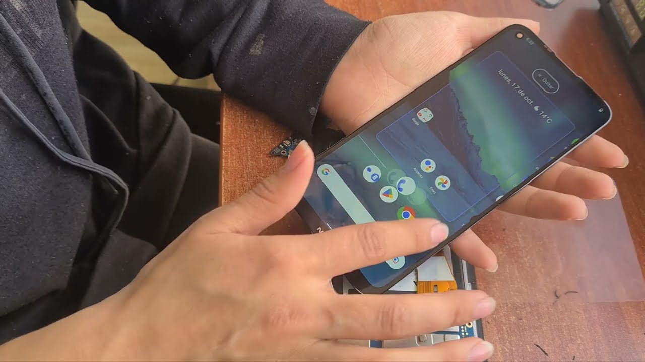 Nokia 5.4 cambio de Visor reparación o cambio de pantalla original