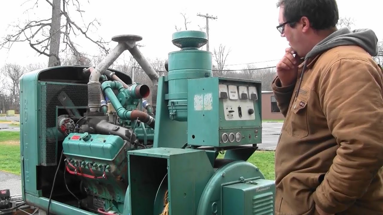 LOAD TEST the 884 Cubic Inch ♔RoiLine♔ V8 ONAN 140WE
