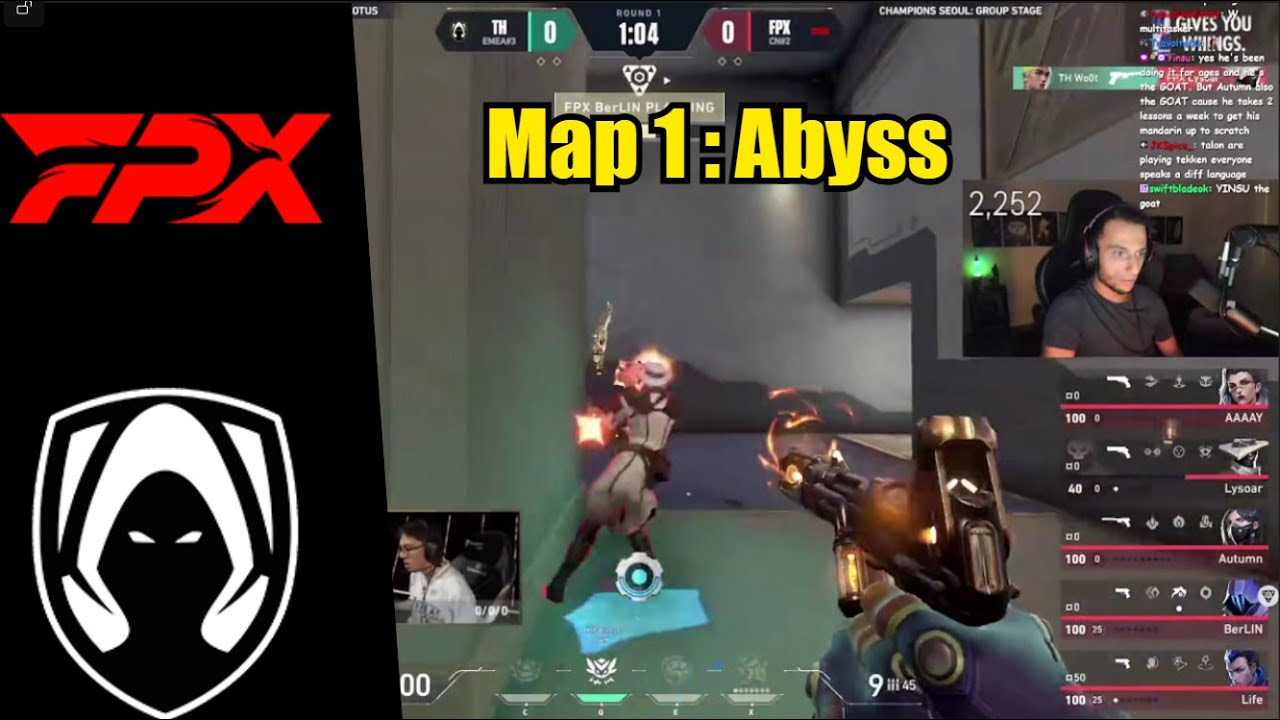 FNS reacts to FPX vs TH | Map 1 | Valorant Champions 2024 |