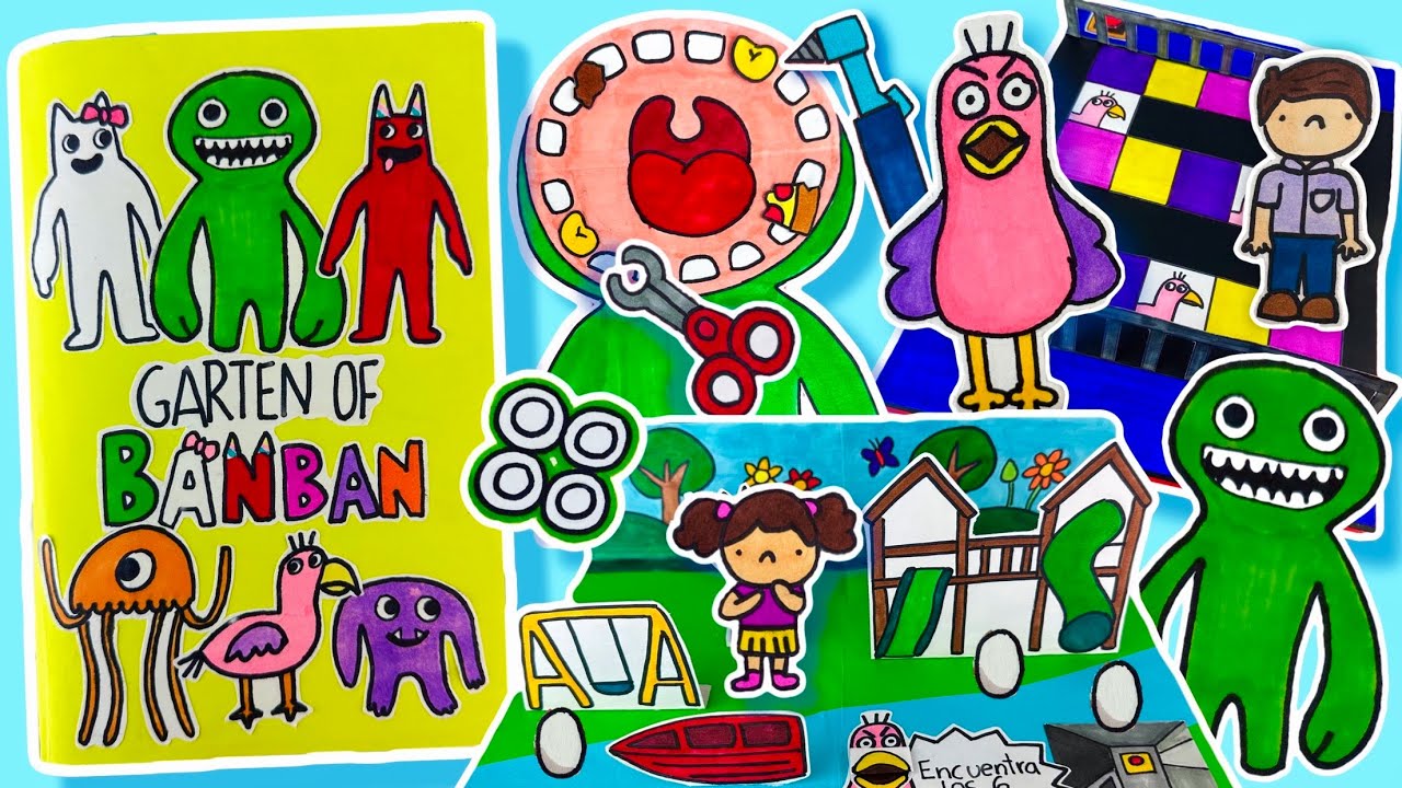 HAZ UN LIBRO DE GARTEN OF BAN BAN