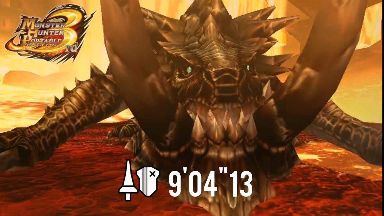 [MHP3] Akantor HR Lance 9'04