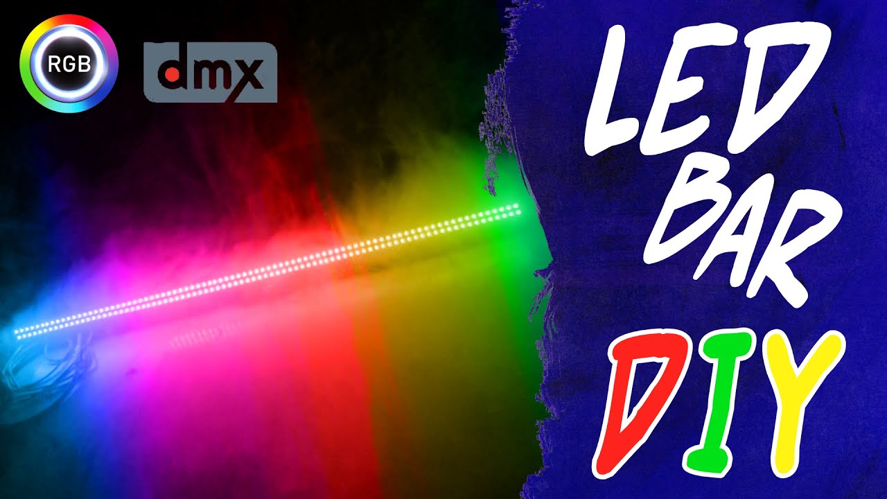 LED Bar für weniger als 30€ bauen | DMX | DIY | OutsideArea