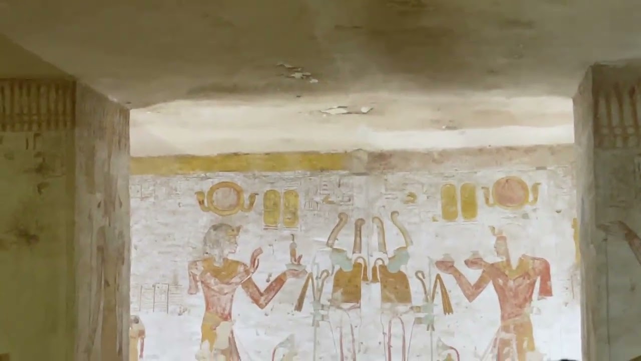 LUXOR, Egypt - Valley of The Kings - Tomb of Seti II (KV15)