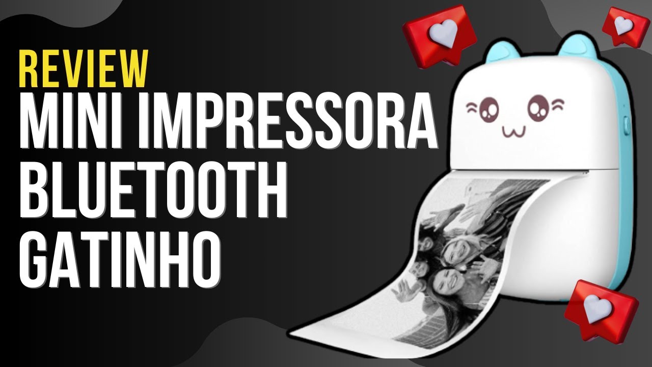 Mini Impressora de Etiquetas Mais Vendida da Shopee