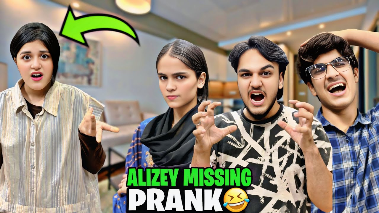 ALIZEH NE KIA PRANK FIRST TIME // ALIZEH KAHA CHALI GAYEE
