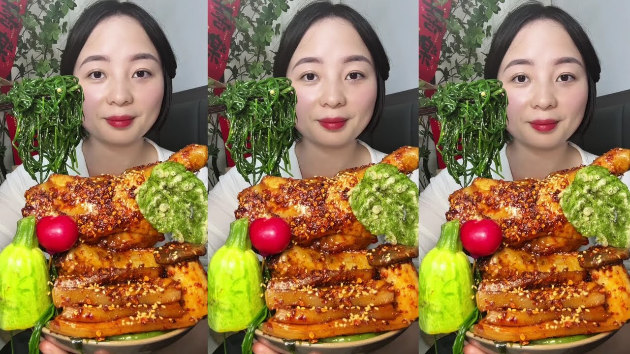 Let’s Eat Braised Chicken & Pork Belly | Satisfying Home Cooking Eating Show