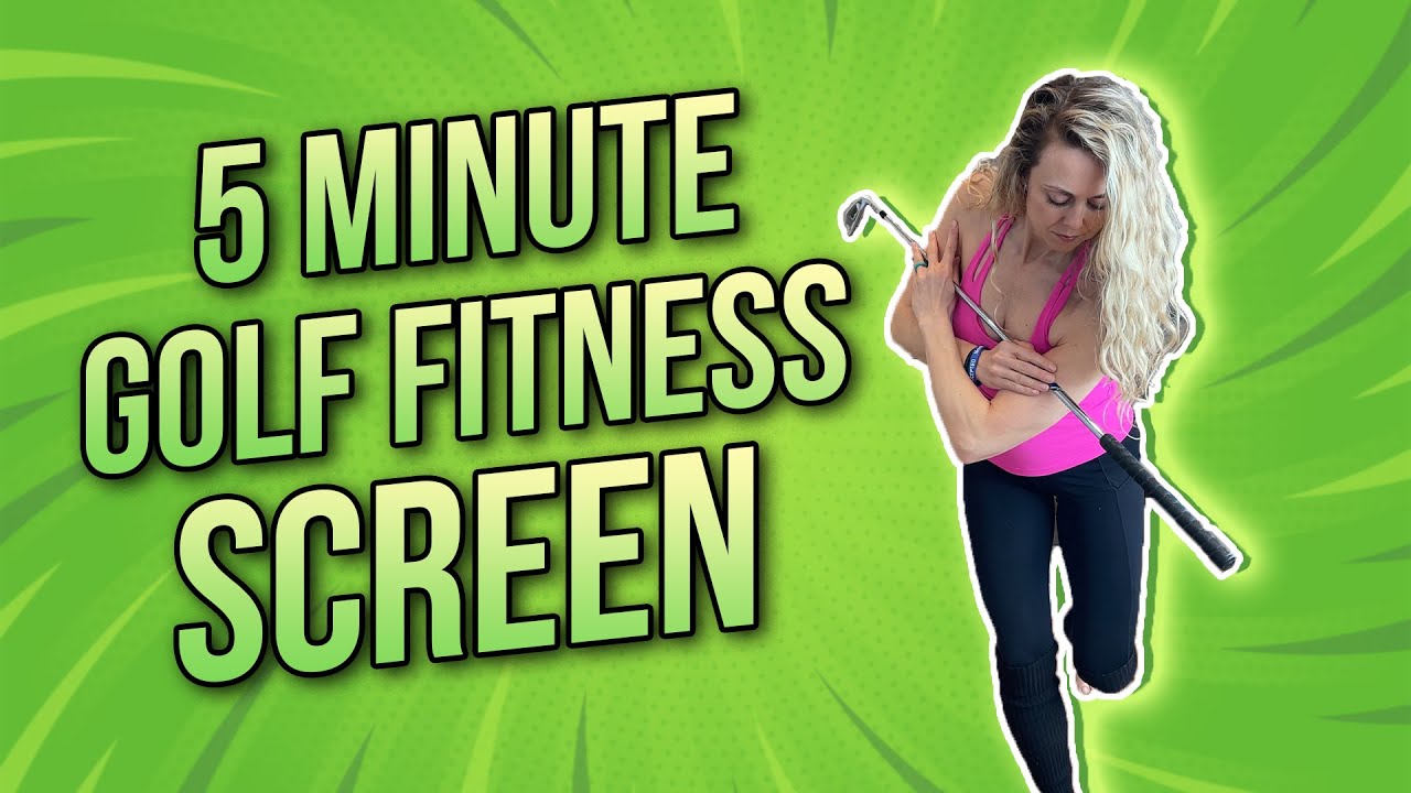 5-Minute Golf Fitness Screen | IMPROVE your DISTANCE and ACCURACY