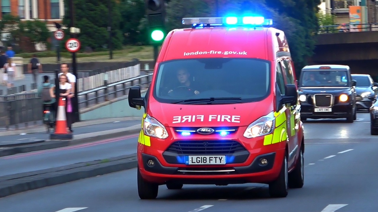 LFB Fire Investigation Teams responding in London