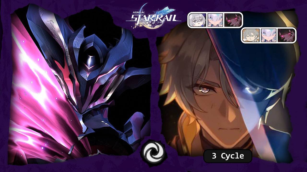 (4.3) Honkai Star Rail | Memory of Chaos Phainon Showcase (Cost 3 Cycles)