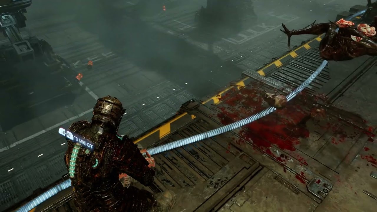 Dead Space Remake Meet Nicole in flight control
