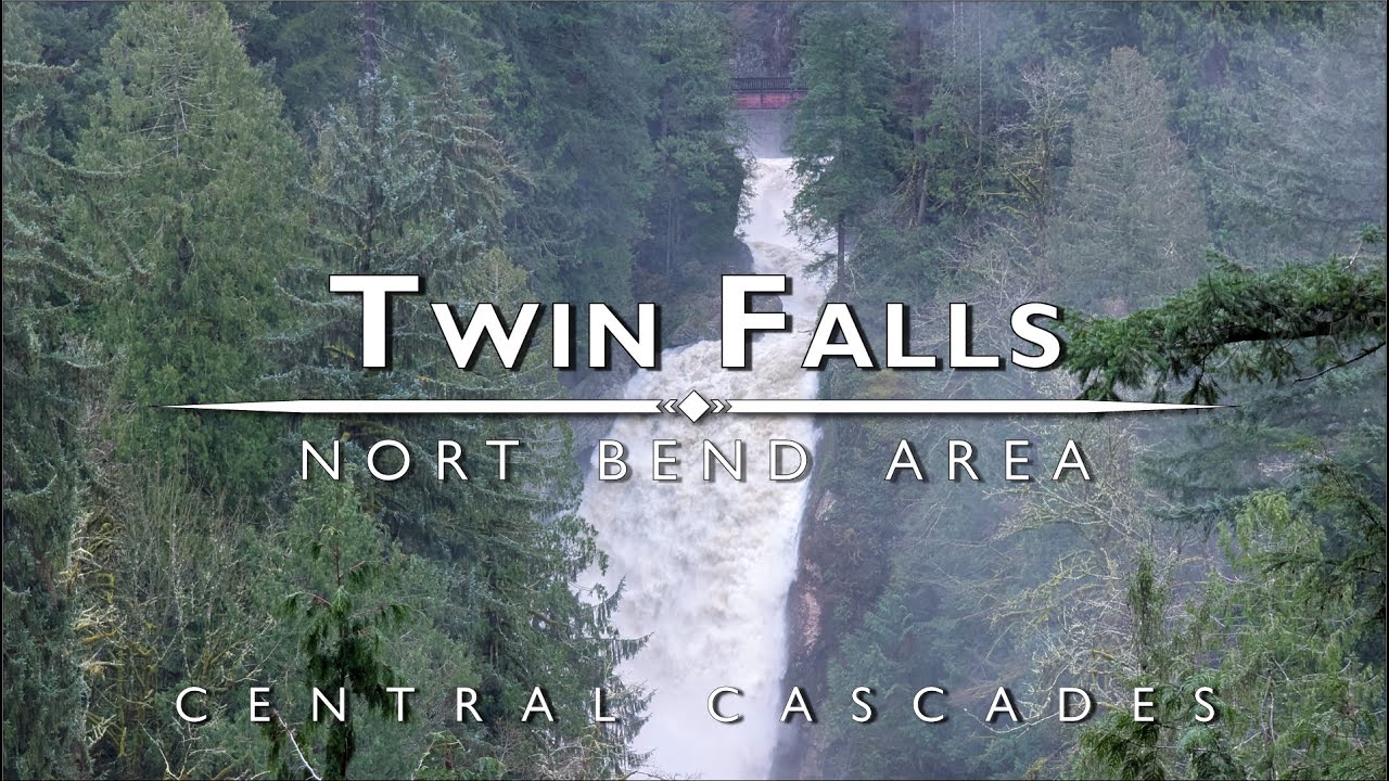 Twin Falls After the Rain - Washington State