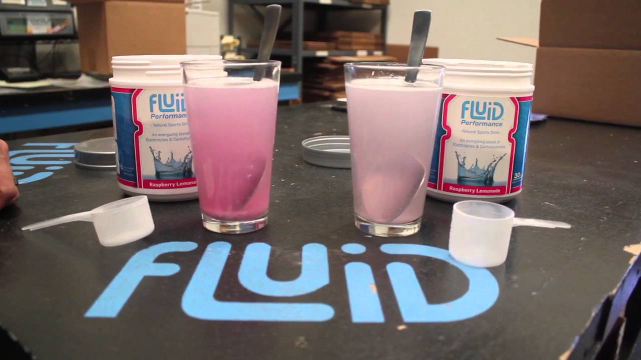 New & Improved Formula - Fluid Performance Natural Sports Drink Mix