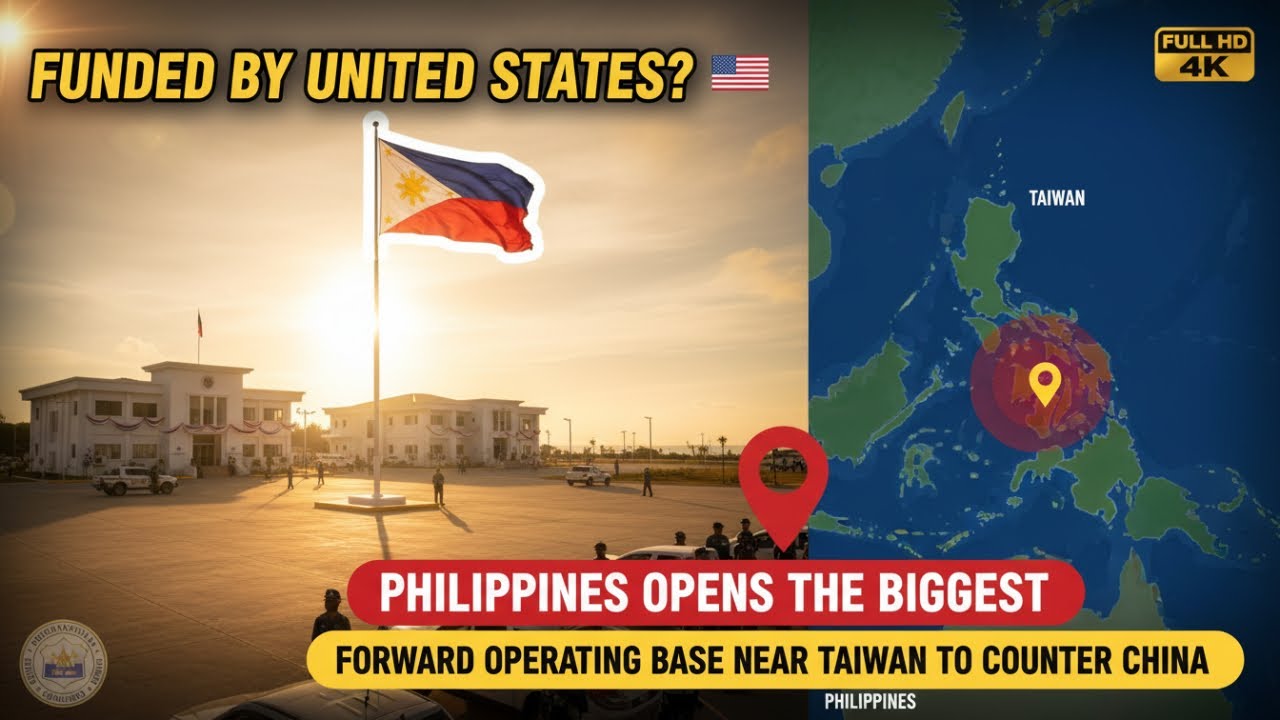 Philippines Inaugurates Massive Forward Base Near Taiwan | Backed by U.S. Support?