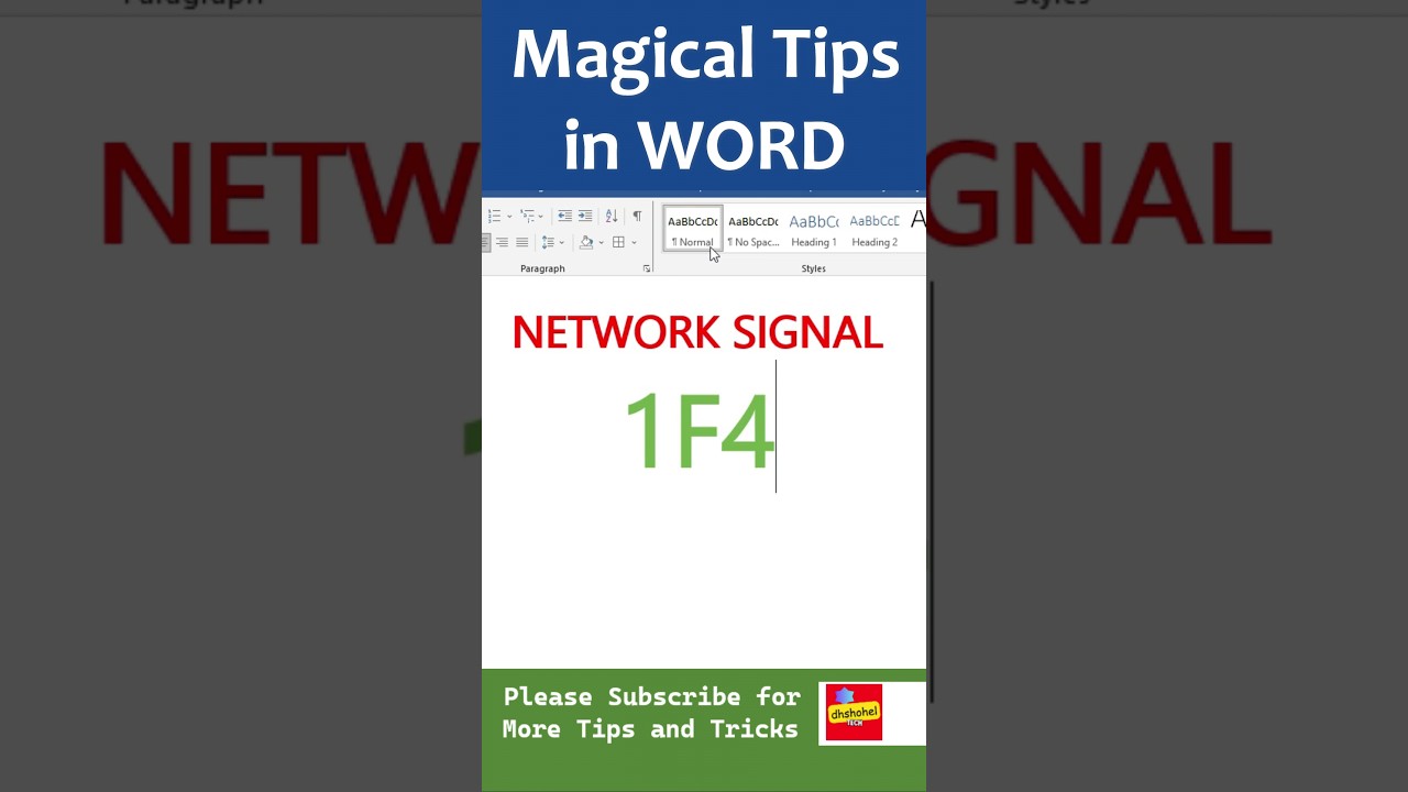 Magical Tips in Word #wordtips #wordtipsandtricks #shorts