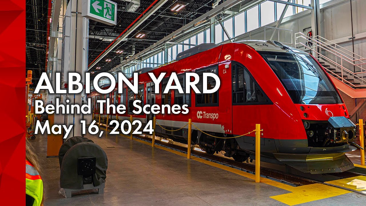 Discovering the new Albion Yard MSF: Inside the Maintenance Centre of O-Train Lines 2 and 4