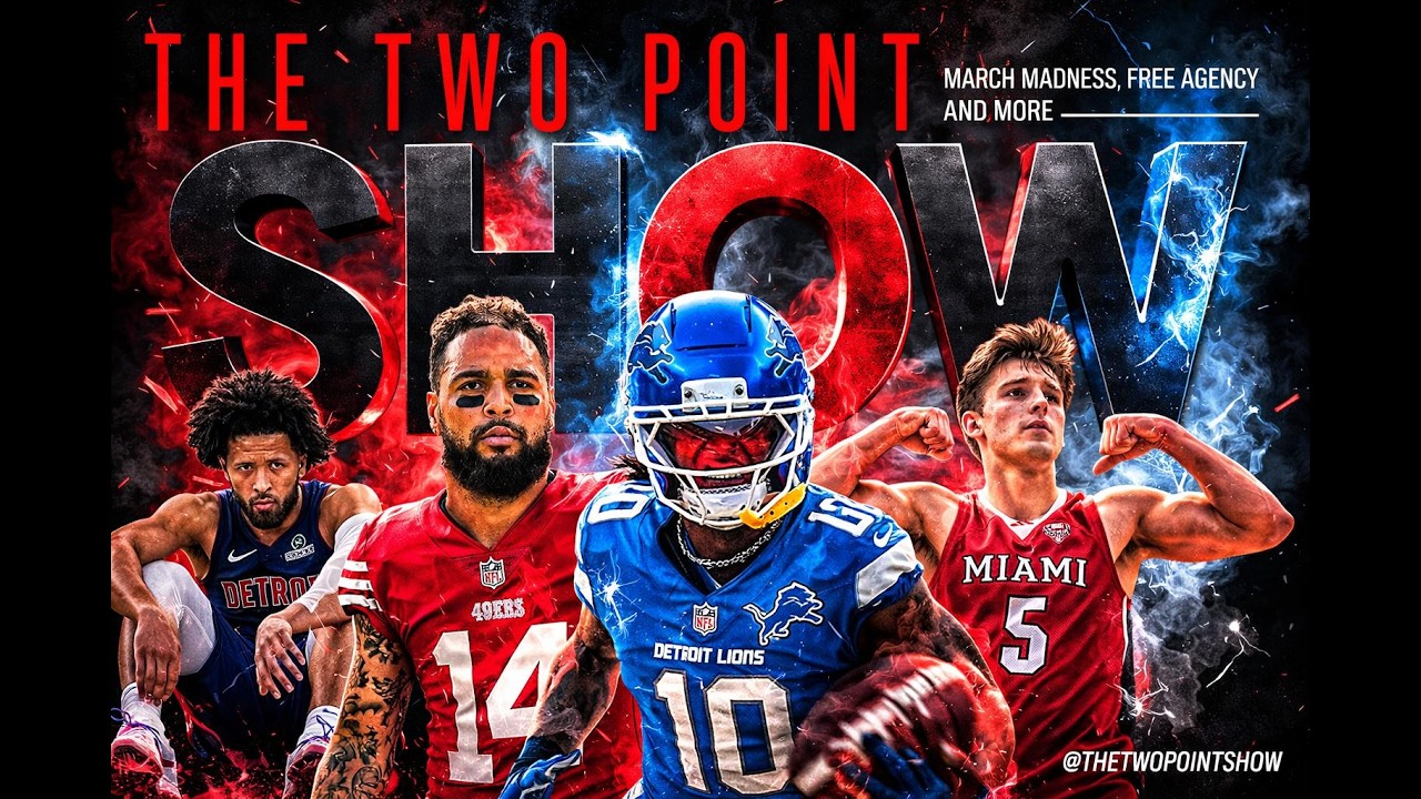 3/11/26: Lions & Free Agency, College Basketball Conference Tournament Picks, Pistons Struggles