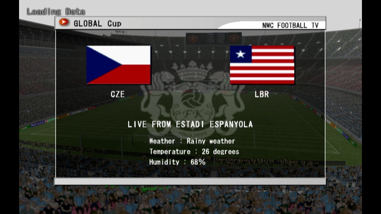 Football Kingdom (PS2) Global Cup Game 1 - Czech Republic vs Liberia