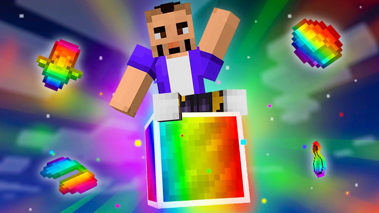 Minecraft PERO es 1 Bloque SUPER PODEROSO