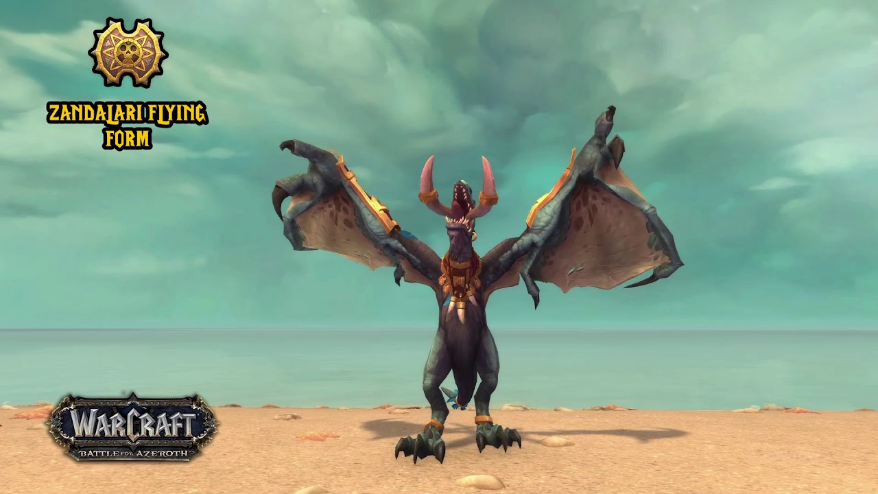 Zandalari Druid Forms - Battle for Azeroth