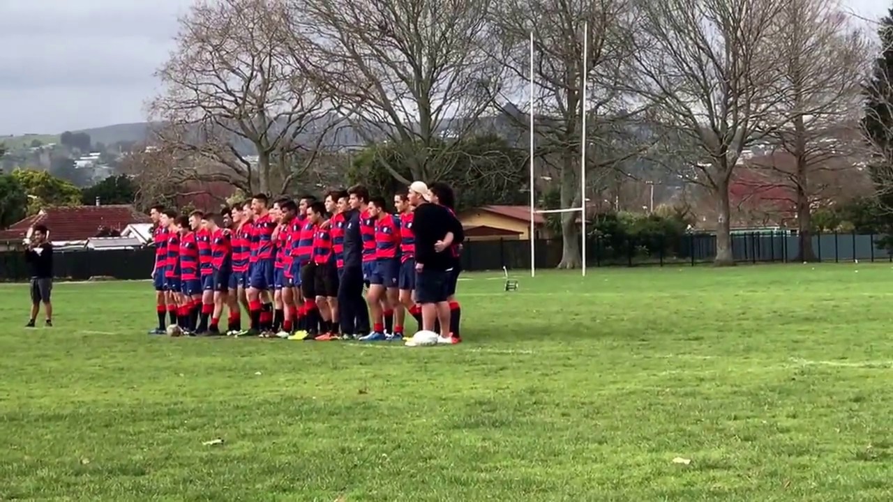 Papakura High School Haka - Rosehill College Semi Finals 12/08/2017