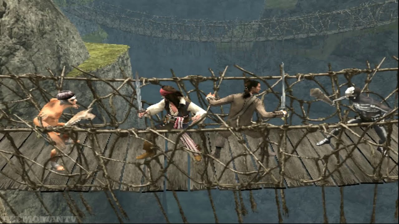 Pirates of the Caribbean: At World's End (PS2) Walkthrough Part 2 - Isla De Pelegostos