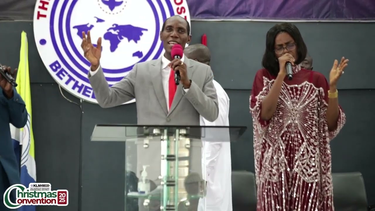 AWURADE MATE WO NKA || NEW SONG BY PASTOR STEPHEN & MRS JASMINE  NYAMPONG  CHRISTMAS CONVENTION 2025