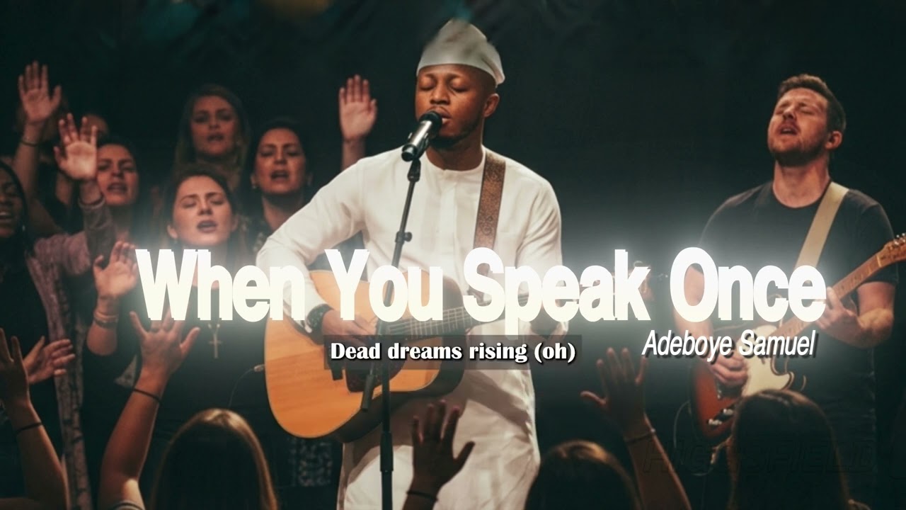 When You Speak Once - When situation becomes overwhelming, God steps in by speaking