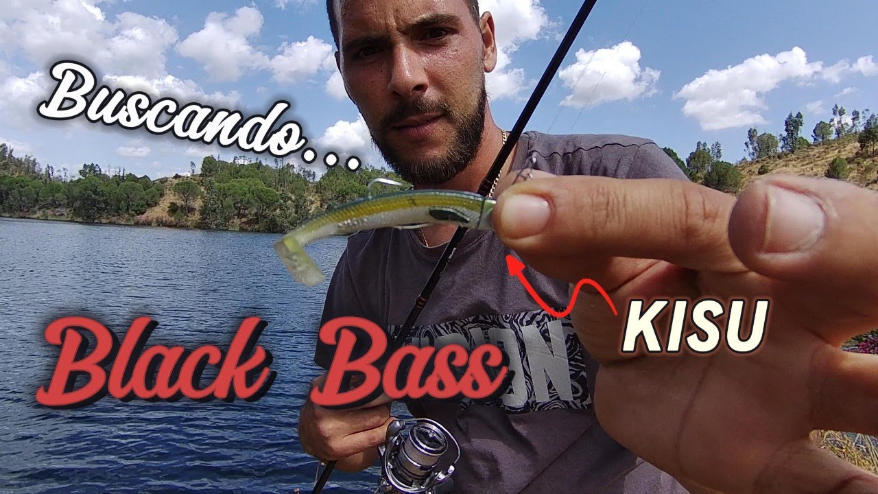 FRESH WATER buscando BLACK BASS con KISU de YKR. ( Vlog4 ) #rockfishing #huelva #blackbassfishing