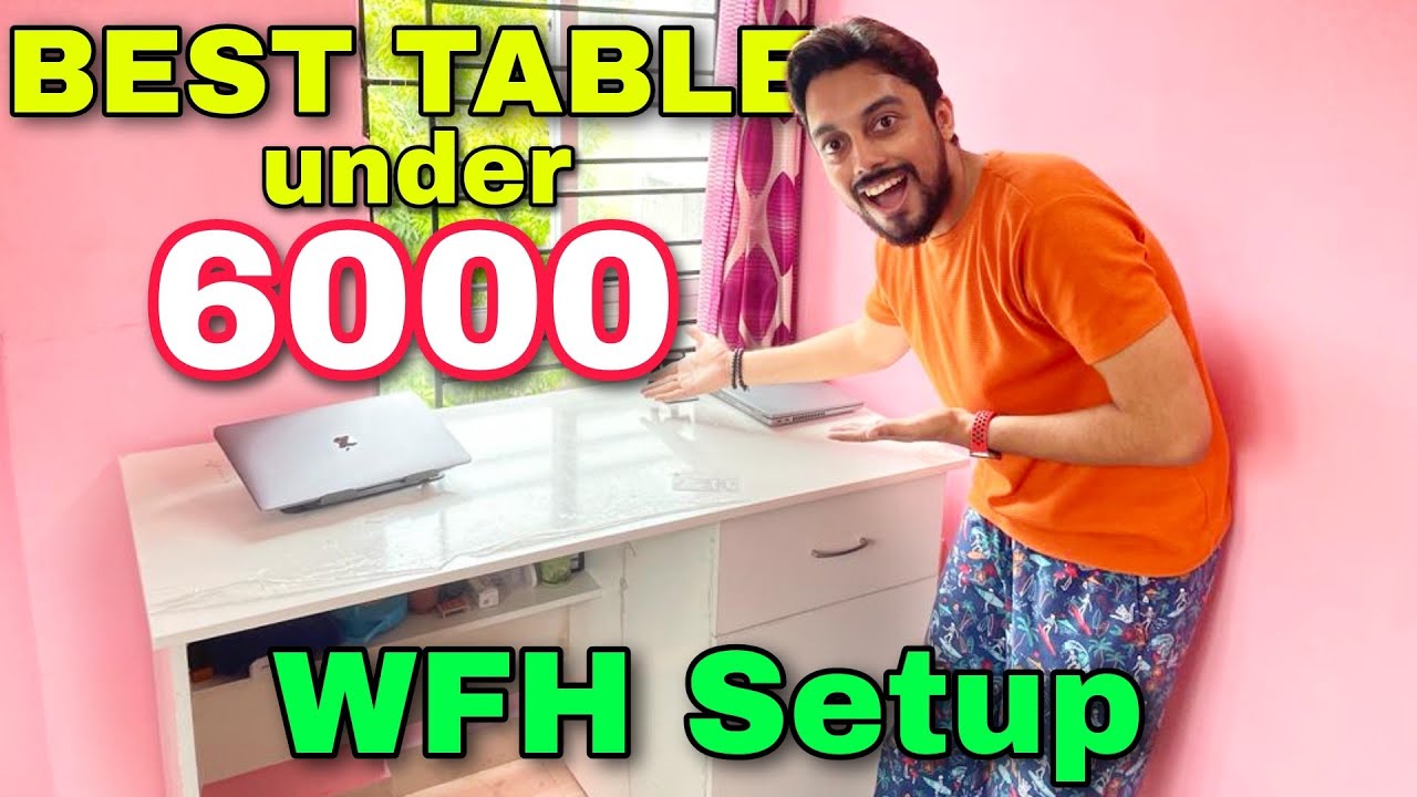 BEST TABLE for Work From Home under 6000 | DeckUp Table User Review | Jaldi Kholo