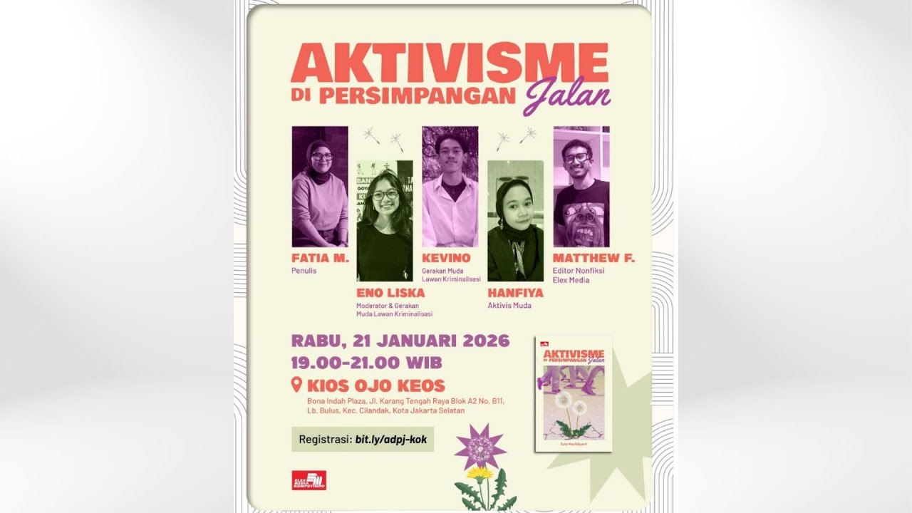 Ngobrol Keos : Aktivisme Di Persimpangan Jalan