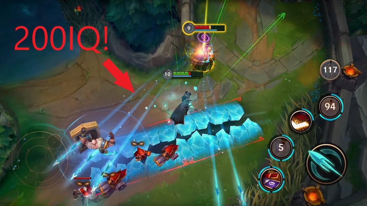 TOP 50 LOL MOBILE 200IQ PLAYS!
