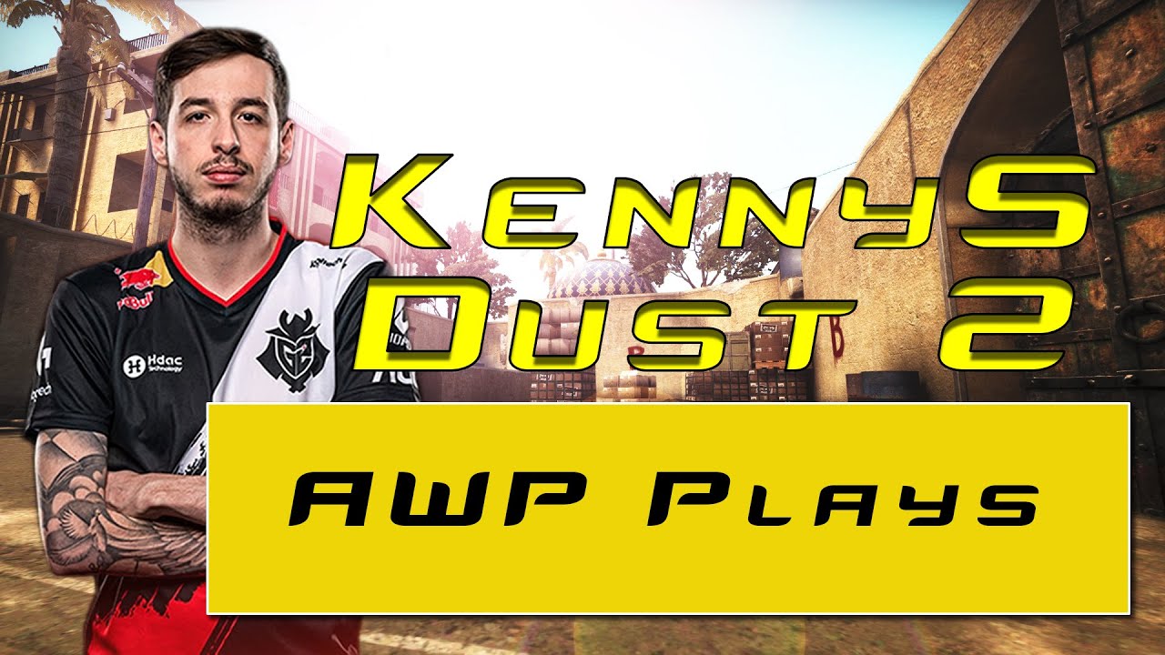 KennyS Plays Dust 2 (Best CSGO AWP Plays)
