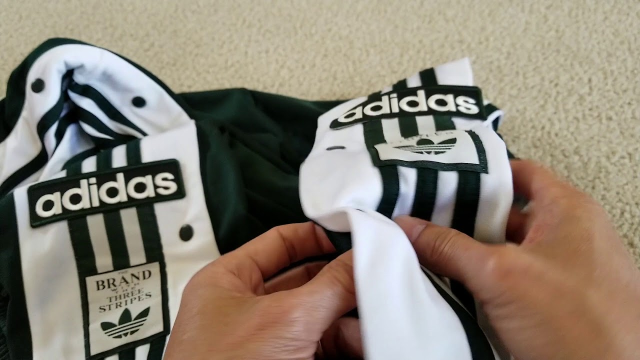 ADIDAS AdiBreak Dark Green Track Pants + Wear On Try On! 9 11 18
